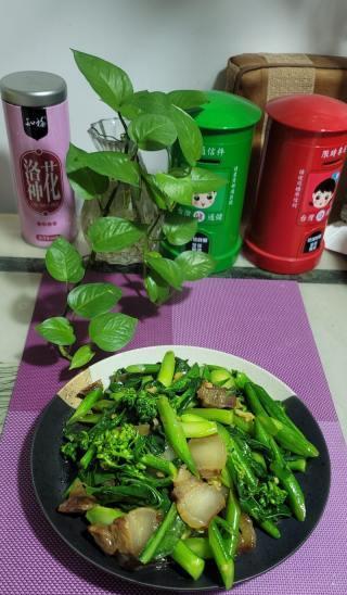 清炒芥蓝菜做法详解（健康美味）  第1张