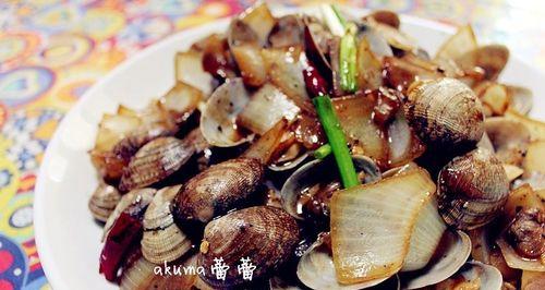 清炒花蛤，鲜美可口的海鲜佳肴（简单易学的清炒花蛤做法）  第1张