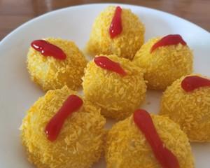 油炸土豆球的制作方法（美味可口的家常小吃）