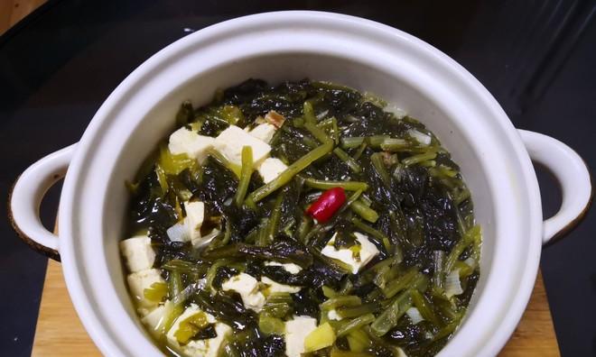 油渣清炒雪里红，美味又健康（清香四溢）