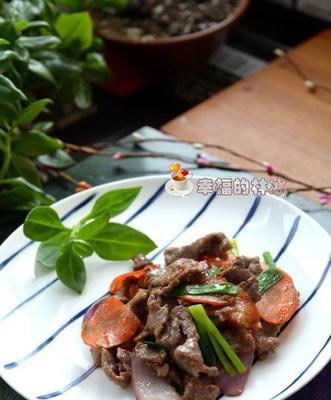 尝试做一道美味的洋葱牛肉（使用简单材料打造出一道色香味俱佳的菜肴）  第1张