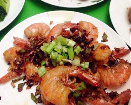 咸蛋黄椒盐虾面的制作方法（原材料选购及步骤详解）  第1张