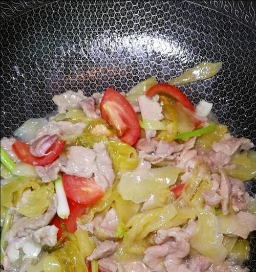 家常美食，咸菜炒肉末（健康营养）
