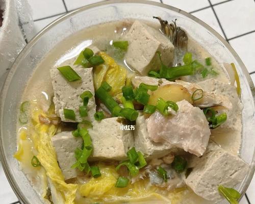 鲜甜三文鱼头豆腐汤的秘密