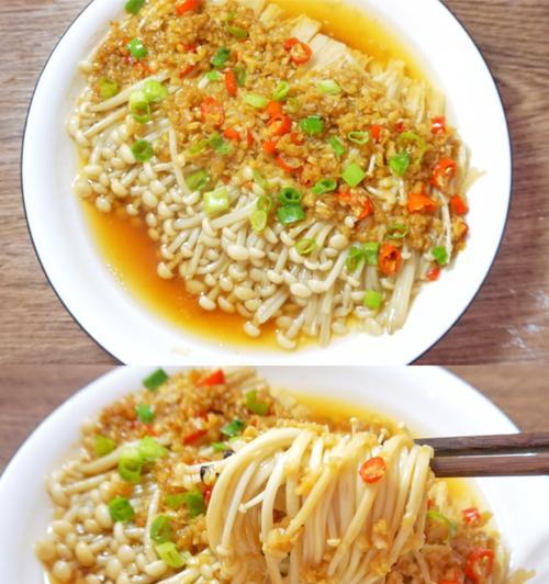 午餐肉蒸金针菇，美味健康又简单（享受美味的同时还能补充营养）