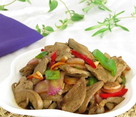 美味五香猪肝的制作方法（教你制作如何口感鲜美的五香猪肝）  第1张