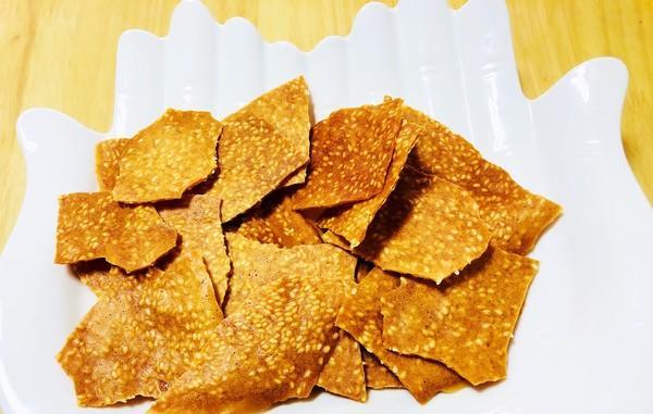 五香芝麻发面脆饼的制作方法（一口嚼碎）  第1张