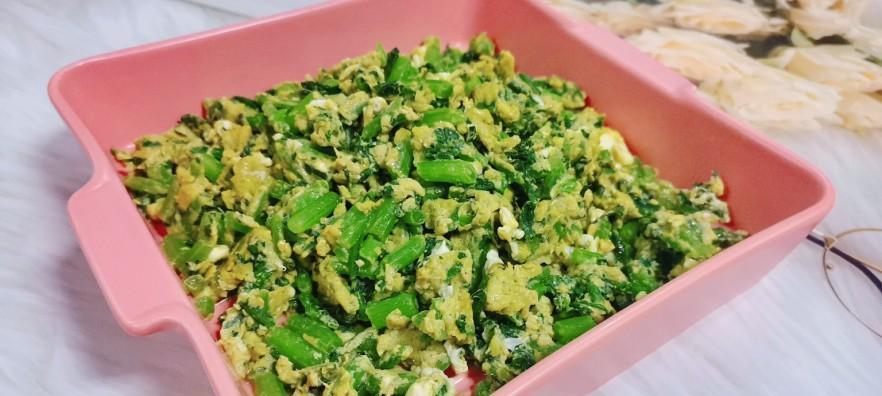 家常美食，桐蒿煎蛋饼（学会这个简单做法）  第1张