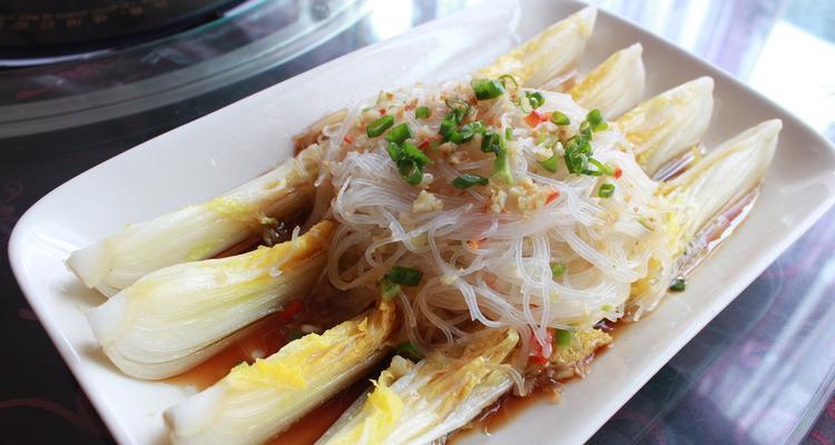 粤式蒜蓉粉丝蒸娃娃菜（家常美食）  第1张