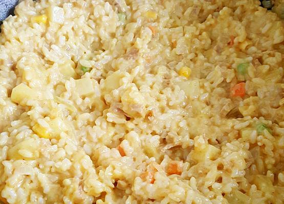 学会制作美味的以什锦芝士培根焗饭（简单易学的做法让你成为家庭厨艺高手）  第2张