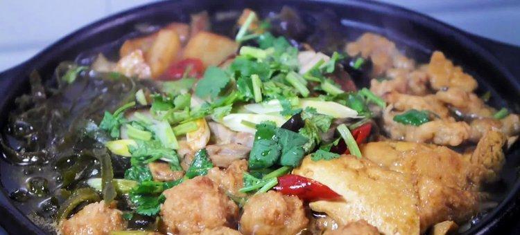 鲜香味美，让你一次吃尽丰收——以什锦砂锅的做法（健康美食）  第3张
