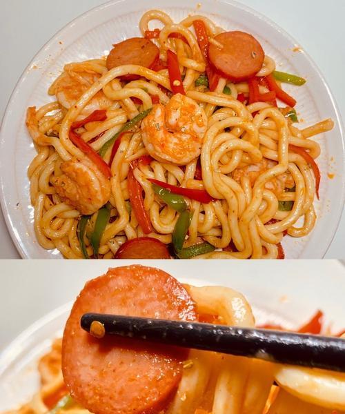 以什锦炒乌冬面的做法（简单易学）  第1张