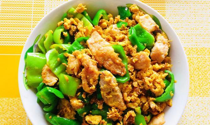 美味猪肉丝炒青椒（家常烹饪菜谱）  第1张