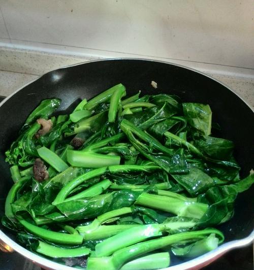美味健康（以芥兰的清爽和肉丝的嫩滑）  第1张