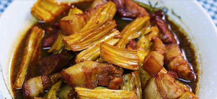 肉丝炒腐竹，鲜嫩香脆的传统美食（家常菜肴）  第2张