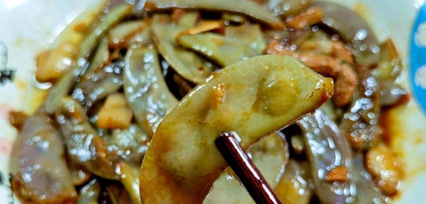 香嫩肉丝炒扁豆，美味又营养（家常小炒）  第3张