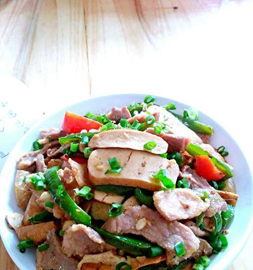 肉片豆干的制作方法（以新鲜瘦肉和豆干为原材料）