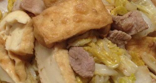 美味易做的肉片豆腐料理（让你口感满分的家常菜）  第1张