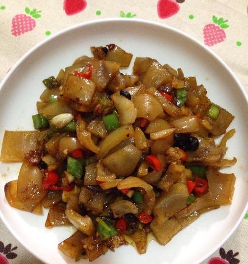 教你如何做美味肉皮尖椒（口感Q弹）