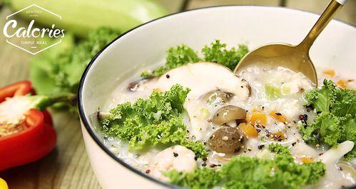 美味健康的肉末杂菇汤（香味浓郁、鲜美可口的汤品）  第3张