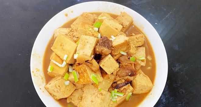 美味健康小葱肉沫烧豆腐（家常美食）  第2张