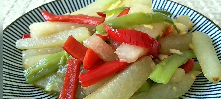 肉末烧冬瓜，清爽又美味（家常菜系列）  第1张