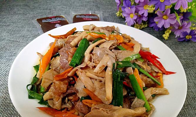 美味肉末平菇的做法（以香浓肉末和清爽平菇相融合）  第2张