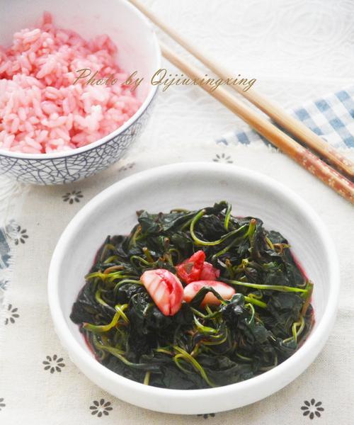 清炒红苋菜，做法大揭秘（色香味俱佳）  第3张