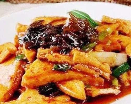 清炒豆腐菜的做法（美味健康）  第1张