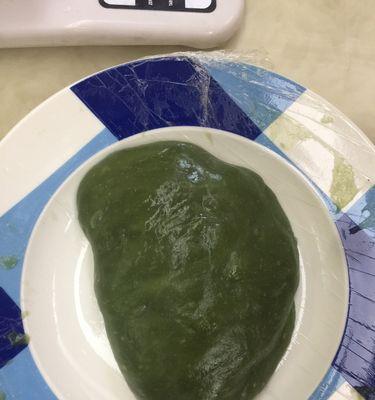 清新夏日，手工三叶仙草薄荷青团，做法大揭秘  第1张