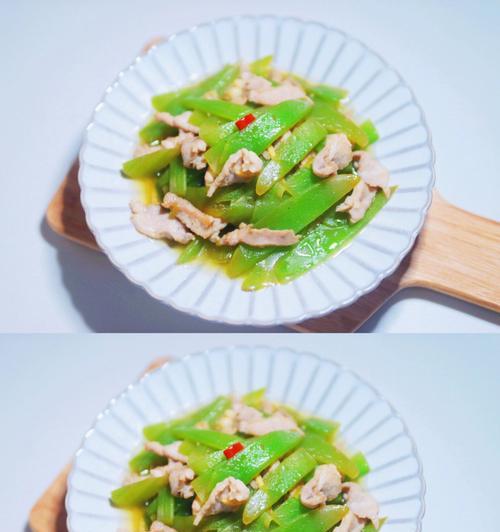 清新爽口，青蒜炒莴笋（别样美味）  第2张