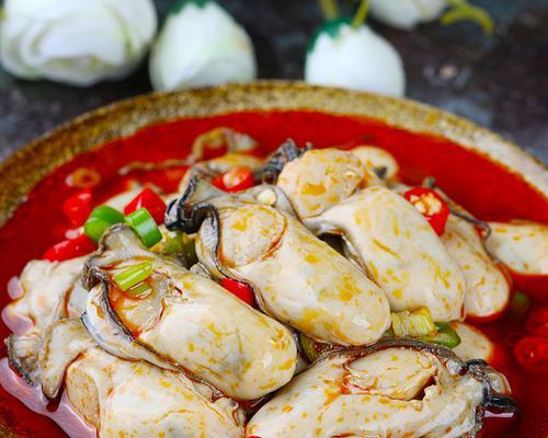 青蒜炒海蛎子，美味又营养（以鲜香的青蒜烘托鲜美的海蛎子）  第3张
