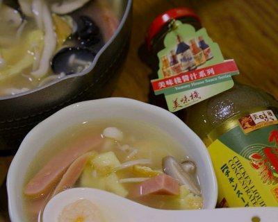 青鸟归巢青菜三鲜菇的做法（营养美味）  第3张
