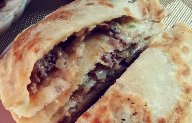 青萝卜肉馅饼的做法（健康美味）
