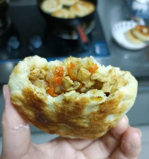 青萝卜肉馅饼的做法（健康美味）  第2张