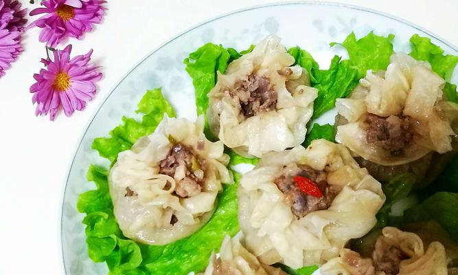 自制烧卖，手工味道更鲜美！（传统手艺，品尝家乡的味道。）