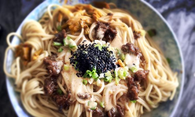 自制热干面，妙趣横生（家庭美食大公开，手工热干面教程分享）  第2张