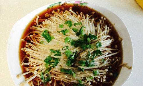 油泼金针菇怎么做？步骤和技巧是什么？  第3张