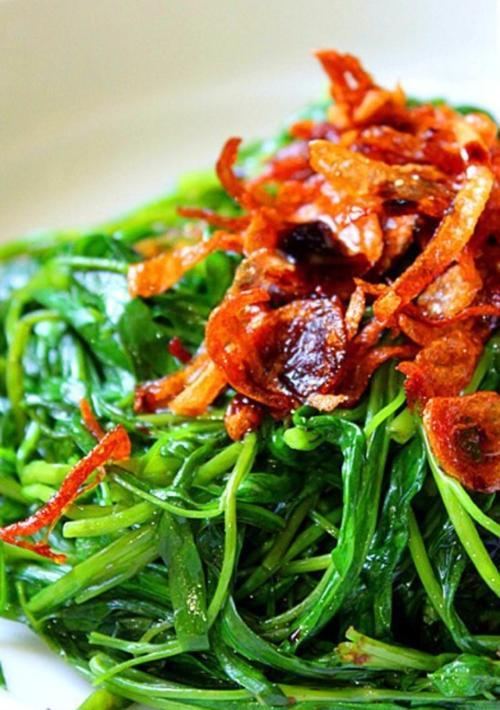油葱拌地瓜叶怎么做？步骤和技巧是什么？  第2张