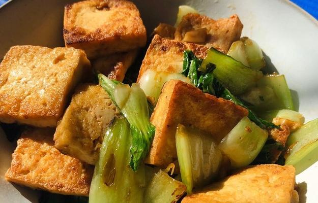 油菜烧豆腐怎么做？步骤和技巧有哪些？  第3张