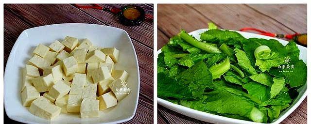 油菜炖豆腐怎么做才好吃？步骤和技巧是什么？  第3张