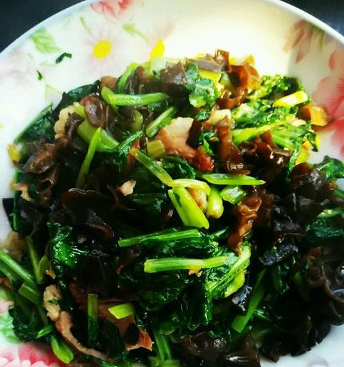 油菜炒肉片的做法是什么？如何快速学会这道家常菜？  第2张