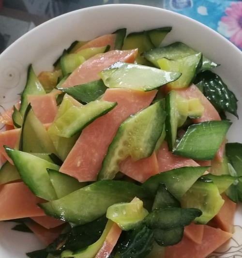 小黄瓜炒香肠怎么做？步骤和技巧是什么？  第2张