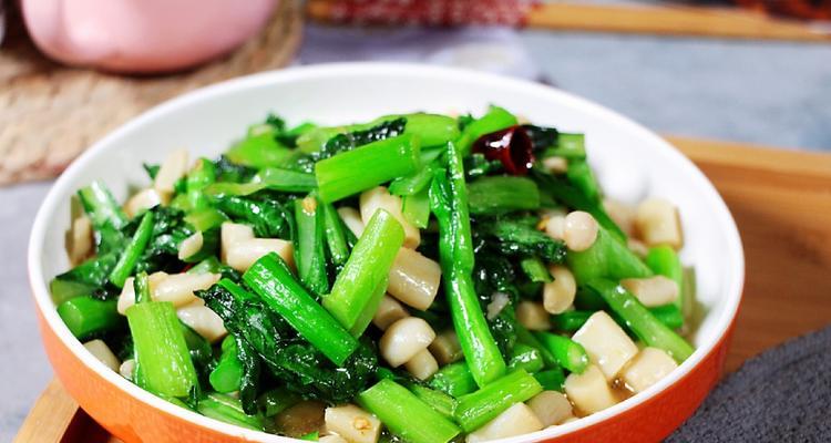 小炒油菜心怎么做？步骤和技巧是什么？  第3张