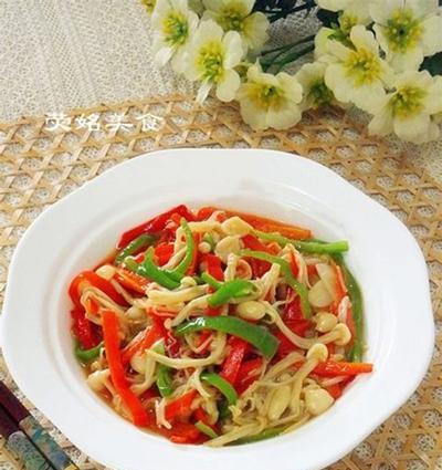 小炒金针菇怎么做？简单易学的家常做法是什么？  第2张