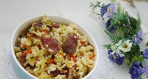 香肠橄榄菜炒饭怎么做？步骤和技巧有哪些？  第2张