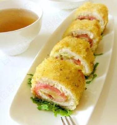 香草鸡卷的做法是什么？如何在家轻松制作？