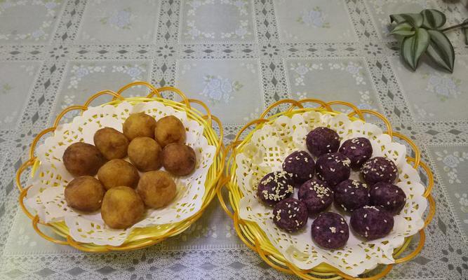 炸香芋地瓜丸子怎么做？步骤和技巧有哪些？  第3张