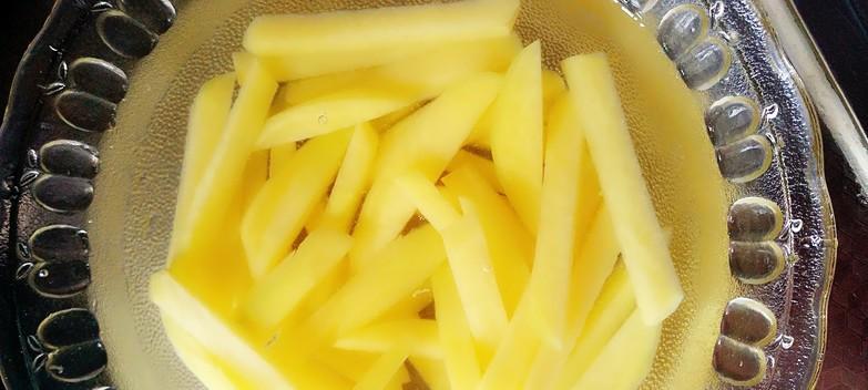 双色红薯条，新颖美味的家常小食（制作简易）