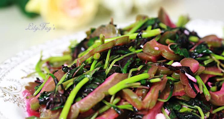如何用菜籽油清炒红觅菜？清炒红觅菜的正确步骤是什么？